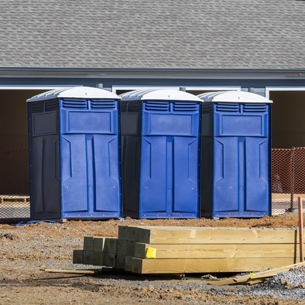 do you offer hand sanitizer dispensers inside the portable restrooms in Falcon MO